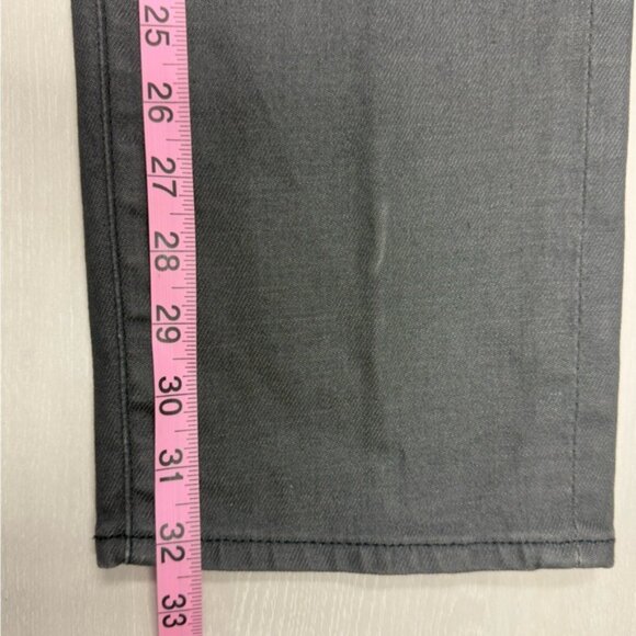 John Varvatos Jeans Mens Size 34 Black Bowery Slim Straight Edgy Pants - Picture 8 of 9